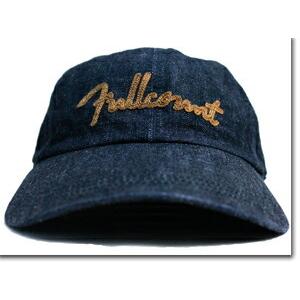 フルカウント FULL COUNT キャップ 6007 Chain Embroidery Denim CAP ロークラウン ベースボール デニム ロゴ 刺繍 帽子 アメカジ | FULLCOUNT | 04