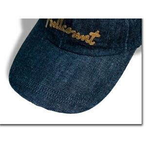 フルカウント FULL COUNT キャップ 6007 Chain Embroidery Denim CAP ロークラウン ベースボール デニム ロゴ 刺繍 帽子 アメカジ | FULLCOUNT | 06