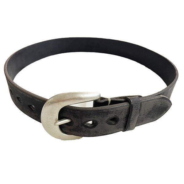 フルカウント ベルト 6210 ブラック FULLCOUNT（フルカウント） ベルト 6210 Wild Leather Belt 黒