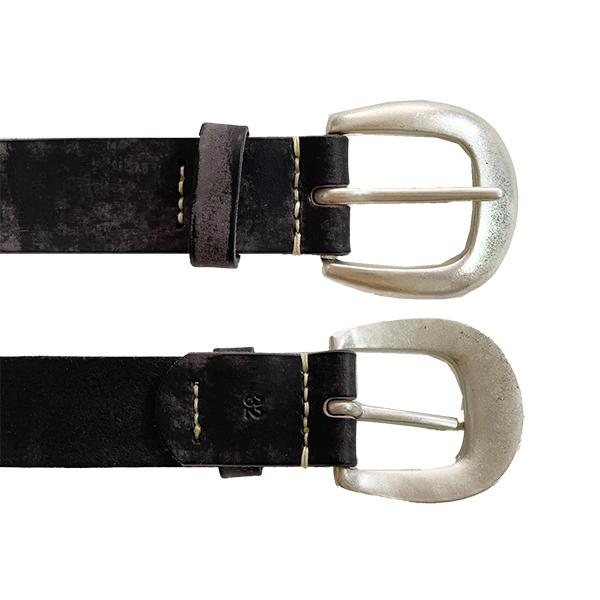 FULLCOUNT（フルカウント） ベルト 6210 Wild Leather Belt 黒