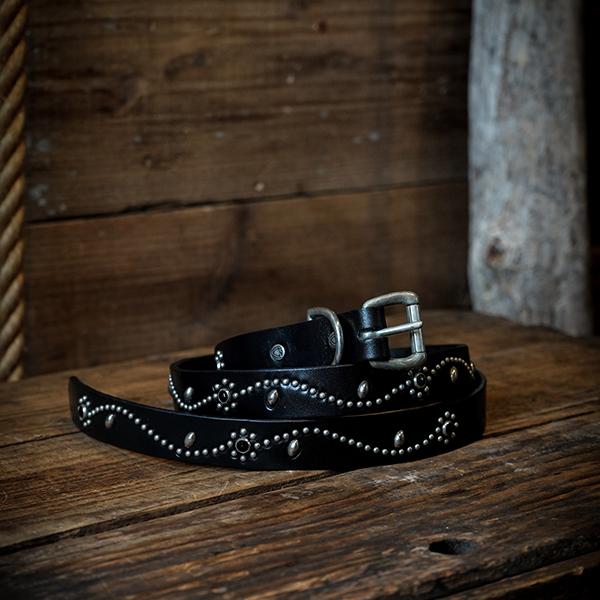 FULLCOUNT（フルカウント） ベルト 6216HTC Flower Studs Belt by Zip