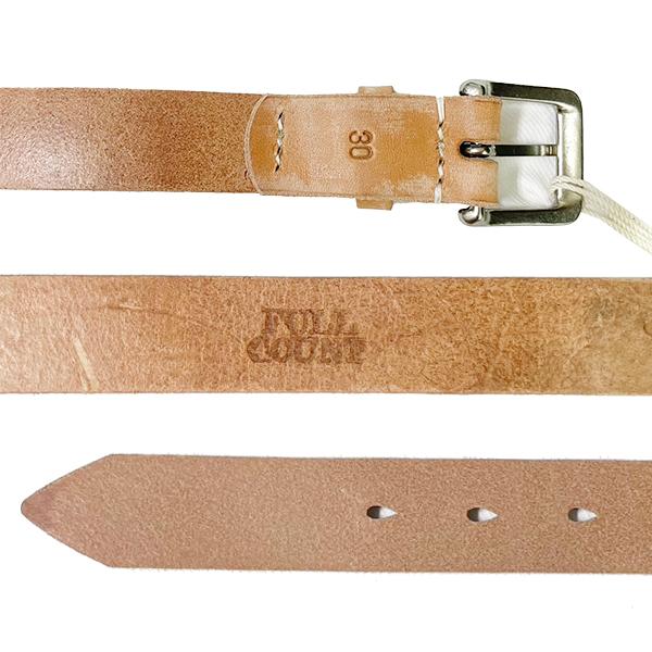 FULLCOUNT（フルカウント） ベルト 6218 Wild Leather Narrow Belt