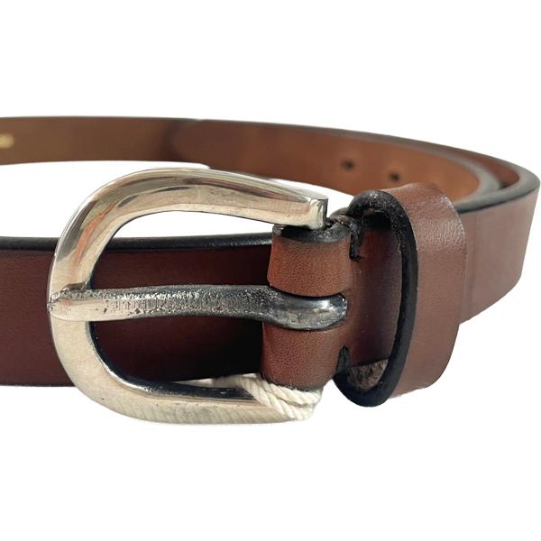 フルカウント FULL COUNT ベルト 6219 Oiled Leather Narrow Belt ナローベルト 栃木レザー 4.7mm 牛革 メンズ アメカジ 正規品 | FULLCOUNT | 05