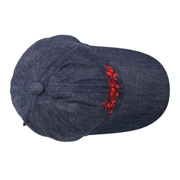 フルカウント FULLCOUNT キャップ 6264 Bootleg Logo Denim Cap ベースボール 帽子 デニム アメカジ メンズ 正規品 | FULLCOUNT | 06