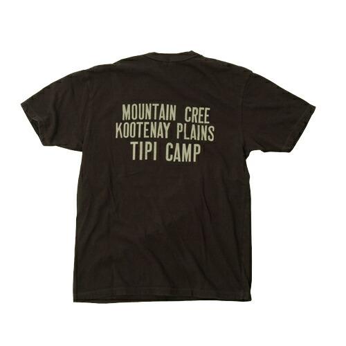 UES ウエス Tシャツ 652309 「TIPI CAMP」 カットソー プリント ロゴ 半袖 TEE インディアン キャンプ オーガニックコットン 天竺 バイオ加工 ヴィンテージ アメ｜ragtim-store｜10