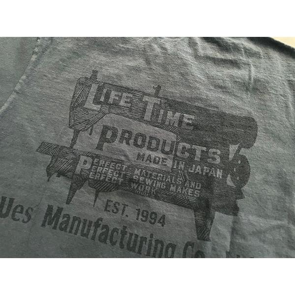 UES ウエス Tシャツ 652503 SEWING MACHINE 半袖 カットソー トップス プリント ロゴ TEE 綿100% バイオ加工 ヴィンテージ アメカジ メンズ 2025年 春夏 新作 | UES | 06