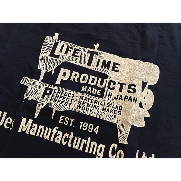 UES ウエス Tシャツ 652503 SEWING MACHINE 半袖 カットソー トップス プリント ロゴ TEE 綿100% バイオ加工 ヴィンテージ アメカジ メンズ 2025年 春夏 新作 | UES | 09