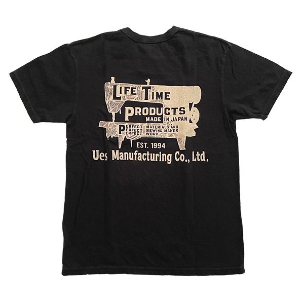 UES ウエス Tシャツ 652503 SEWING MACHINE 半袖 カットソー トップス プリント ロゴ TEE 綿100% バイオ加工 ヴィンテージ アメカジ メンズ 2025年 春夏 新作 | UES | 08