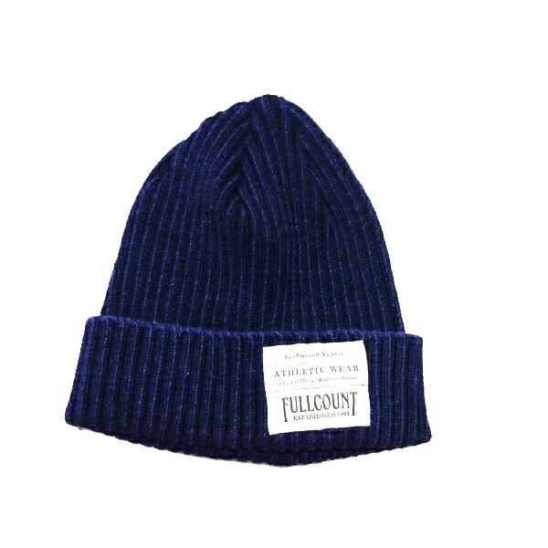 FULL COUNT フルカウント 6817 INDIGO RIB WATCH CAP インディゴリブワッチキャップ キャップ 帽子 プレゼント 男性 メンズ ラッピング対応可能 | FULLCOUNT | 05
