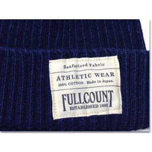 FULL COUNT フルカウント 6817 INDIGO RIB WATCH CAP インディゴリブワッチキャップ キャップ 帽子 プレゼント 男性 メンズ ラッピング対応可能 | FULLCOUNT | 09