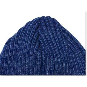 FULL COUNT フルカウント 6817 INDIGO RIB WATCH CAP インディゴリブワッチキャップ キャップ 帽子 プレゼント 男性 メンズ ラッピング対応可能 | FULLCOUNT | 10