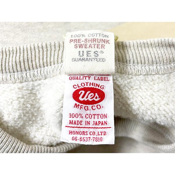 UES（ウエス） UESロゴ スウェット 702551 ウエスロゴ トレーナー