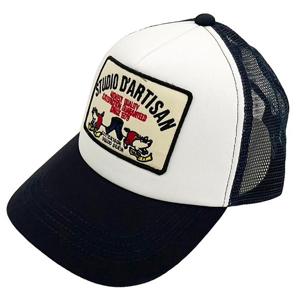 STUDIO D'ARTISAN（ステュディオ・ダ・ルチザン） メッシュキャップ