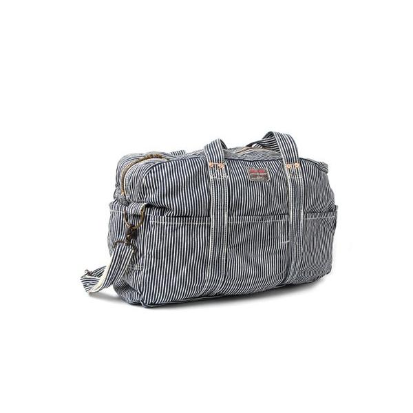 UES ウエス ボストンバッグ 810951 デニム ヒッコリー 鞄 バッグ トートバッグ ショルダー 斜め掛け 綿 アメカジ 定番 小物 プレゼント メンズ 男性 日本製 | UES | 06