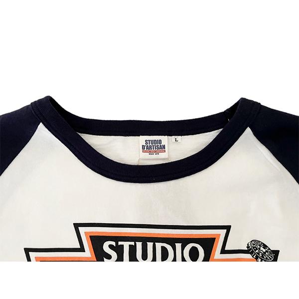 STUDIO D'ARTISAN ステュディオ・ダルチザン Tシャツ 8151A 七 STUDIO D'ARTISAN ステュディオ・ダルチザン Tシャツ 8151A 七