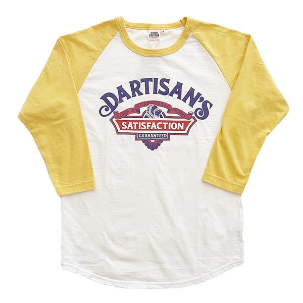 ステュディオ・ダルチザン STUDIO D'ARTISAN Ｔシャツ 8162A 七分袖 ラグラン バイカラー インディアン ロゴ プリント アメカジ メンズ 日本製 2025年 新作 | STUDIO D'ARTISAN | 07