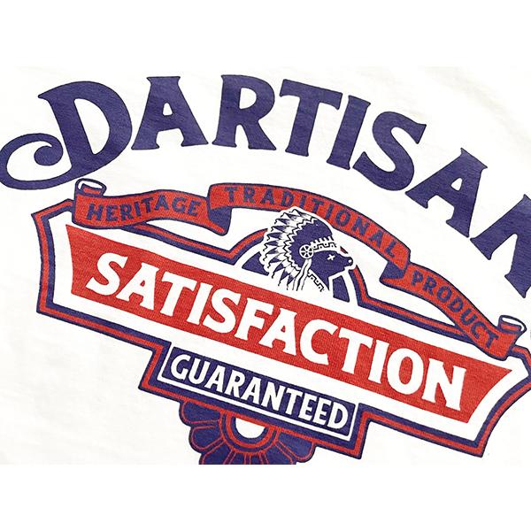ステュディオ・ダルチザン STUDIO D'ARTISAN Ｔシャツ 8162A 七分袖 ラグラン バイカラー インディアン ロゴ プリント アメカジ メンズ 日本製 2025年 新作 | STUDIO D'ARTISAN | 10