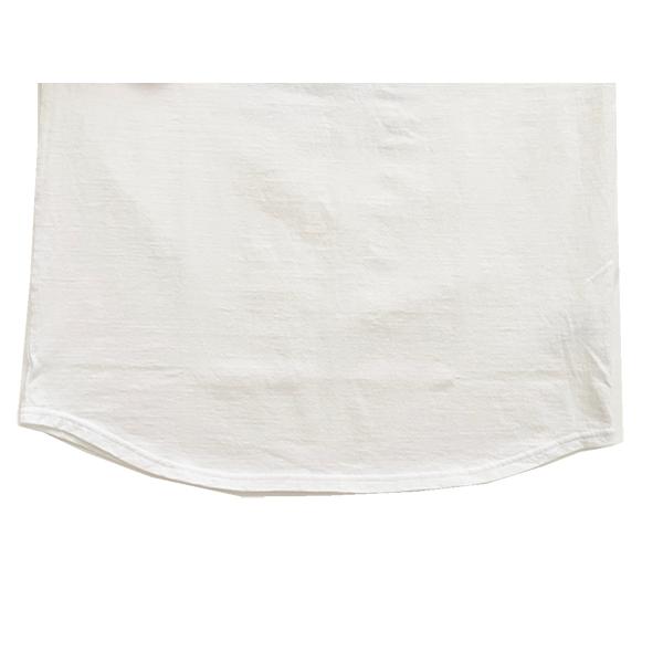 ステュディオ・ダルチザン STUDIO D'ARTISANＴシャツ 8162B 七分袖 ラグラン バイカラー ロゴ プリント アメカジ メンズ 日本製 2025年 春夏 新作 | STUDIO D'ARTISAN | 08