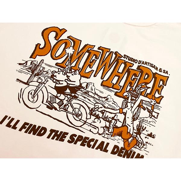 STUDIO D'ARTISAN（ステュディオ・ダ・ルチザン） Tシャツ 8181B