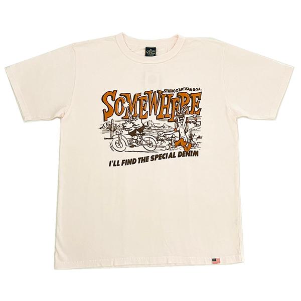 STUDIO D'ARTISAN（ステュディオ・ダ・ルチザン） Tシャツ 8181B