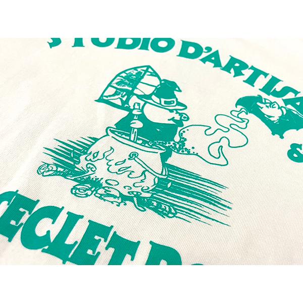 ステュディオ・ダルチザン STUDIO D'ARTISAN Ｔシャツ 8195B 長袖 ロンT ロゴ TEE プリント デニム オマージュ アメカジ メンズ 日本製 秋冬 2025年 新作 | STUDIO D'ARTISAN | 14