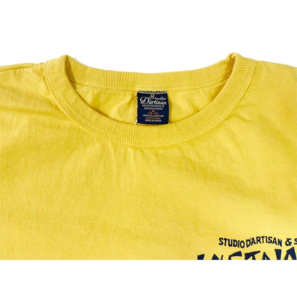 STUDIO D'ARTISAN ステュディオダルチザン Tシャツ 8197 ベトナム プリント 半袖 TEE USAコットン カットソー 日本製 アメカジ ヴィンテージ メンズ 2025 | STUDIO D'ARTISAN | 11