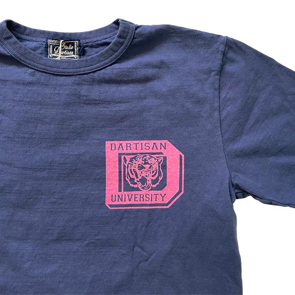 ステュディオダルチザン STUDIO D'ARTISAN Tシャツ 8203A 石川台小寸編み天竺 プリント 半袖 TEE 4本針 アメカジ ヴィンテージ メンズ 2026年 春夏 新作 | STUDIO D'ARTISAN | 14