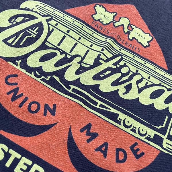 ステュディオダルチザン STUDIO D'ARTISAN Tシャツ 8208B 半袖 スペード 吊り編み プリント TEE 4本針 綿100％ アメカジ メンズ 2026年 春夏 新作 日本製 | STUDIO D'ARTISAN | 07