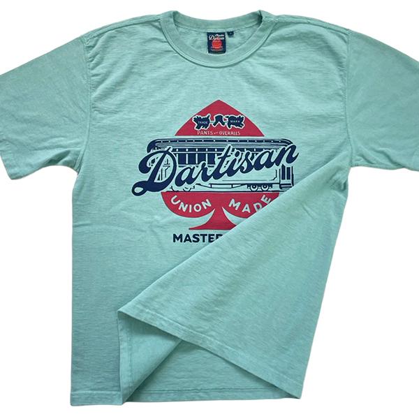 ステュディオダルチザン STUDIO D'ARTISAN Tシャツ 8208B 半袖 スペード 吊り編み プリント TEE 4本針 綿100％ アメカジ メンズ 2026年 春夏 新作 日本製 | STUDIO D'ARTISAN | 11
