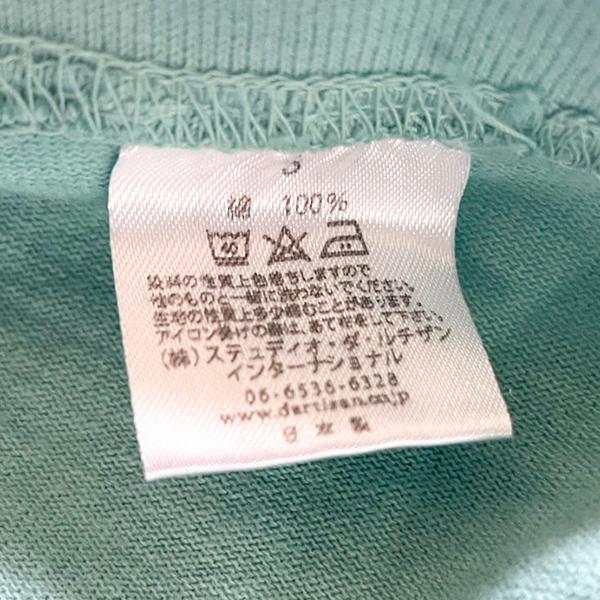 ステュディオダルチザン STUDIO D'ARTISAN Tシャツ 8208B 半袖 スペード 吊り編み プリント TEE 4本針 綿100％ アメカジ メンズ 2026年 春夏 新作 日本製 | STUDIO D'ARTISAN | 12