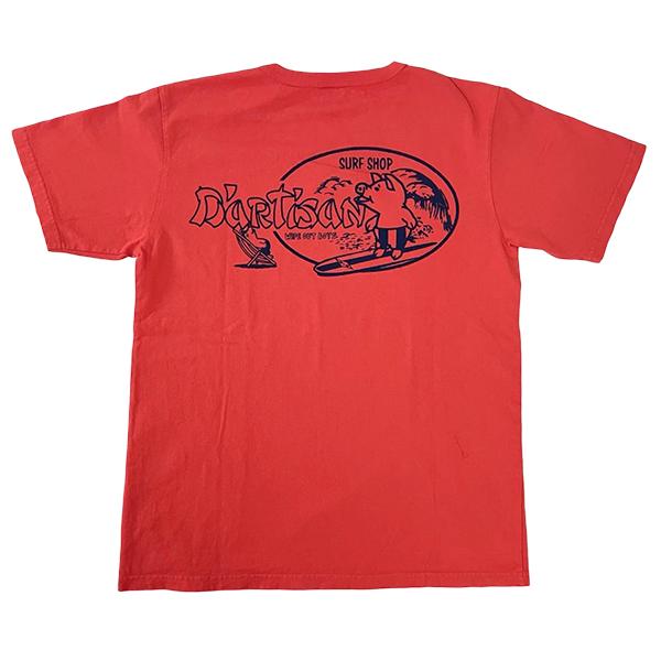 STUDIO D'ARTISAN ステュディオダルチザン Tシャツ 8210A 半袖 プリント TEE USAコットン カットソー 半袖 日本製 アメカジ メンズ 2026年 春夏 正規品 | STUDIO D'ARTISAN | 07