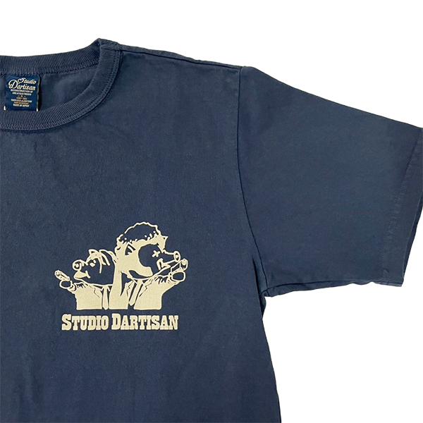 STUDIO D'ARTISAN ステュディオダルチザン Tシャツ 8211A コットン プリント 半袖 TEE USAコットン カットソー 日本製 アメカジ メンズ 2026 春夏 正規品 | STUDIO D'ARTISAN | 13