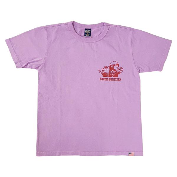 STUDIO D'ARTISAN ステュディオダルチザン Tシャツ 8211A コットン プリント 半袖 TEE USAコットン カットソー 日本製 アメカジ メンズ 2026 春夏 正規品 | STUDIO D'ARTISAN | 04