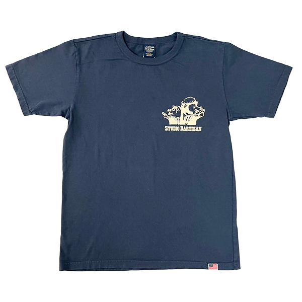 STUDIO D'ARTISAN ステュディオダルチザン Tシャツ 8211A コットン プリント 半袖 TEE USAコットン カットソー 日本製 アメカジ メンズ 2026 春夏 正規品 | STUDIO D'ARTISAN | 10
