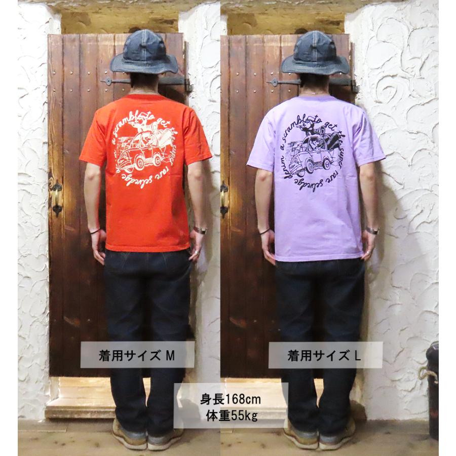 STUDIO D'ARTISAN ステュディオダルチザン Tシャツ 正規品 8211B プリント 半袖 TEE USAコットン カットソー 日本製 アメカジ ヴィンテージ メンズ 2026 春夏 | STUDIO D'ARTISAN | 05