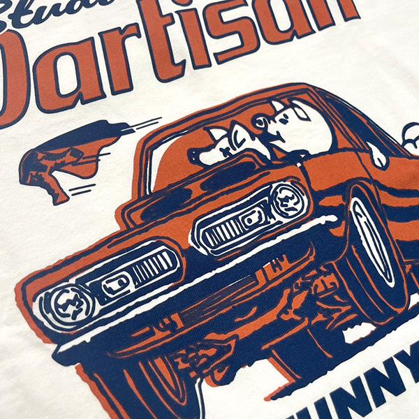 STUDIO D'ARTISAN ステュディオダルチザン Tシャツ 8232A コットン プリント 半袖 TEE USAコットン カットソー　日本製 アメカジ メンズ 2026 春夏 | STUDIO D'ARTISAN | 04