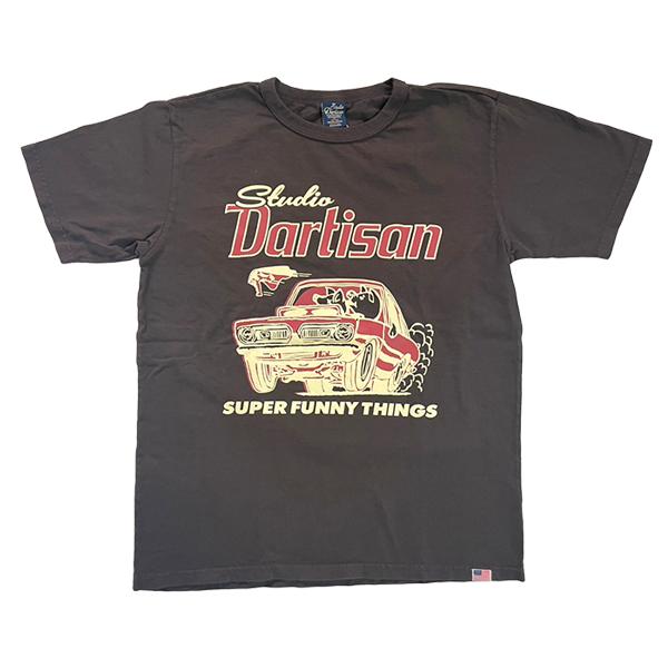 STUDIO D'ARTISAN ステュディオダルチザン Tシャツ 8232A コットン プリント 半袖 TEE USAコットン カットソー　日本製 アメカジ メンズ 2026 春夏 | STUDIO D'ARTISAN | 05