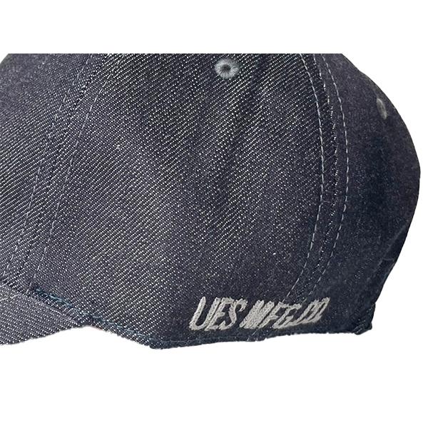 UES（ウエス） ベースボールキャップ 82DC A HAPPY DAY ワッペン