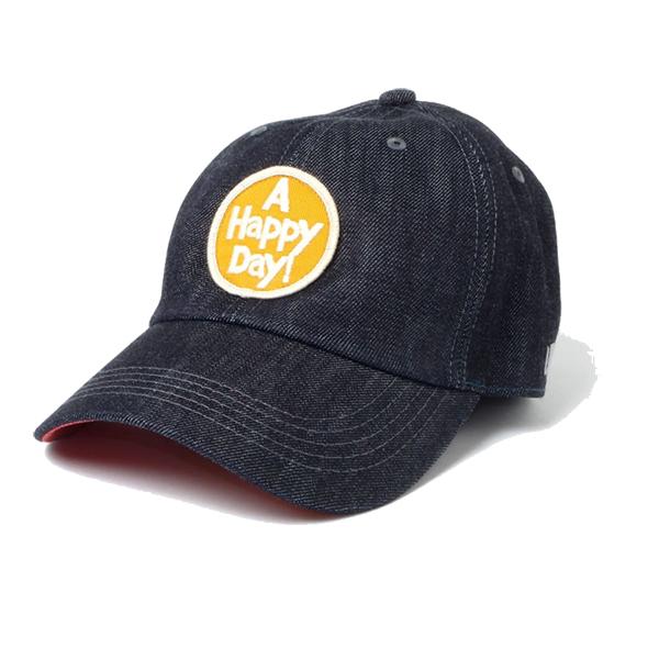 UES（ウエス） ベースボールキャップ 82DC A HAPPY DAY ワッペン