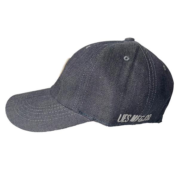UES（ウエス） キャップ 82DC UES CAP 帽子 ロゴ ワッペン デニム