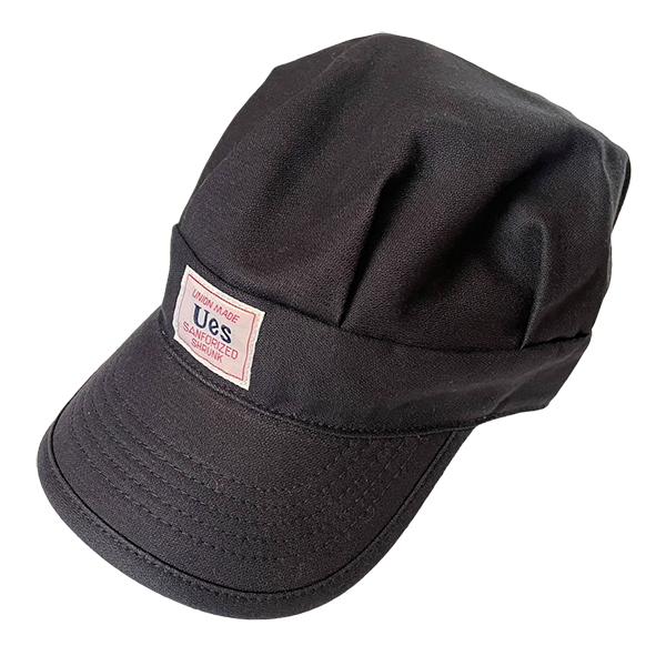 UES（ウエス） ワークキャップ 82W ブラック スミクロ 帽子 CAP