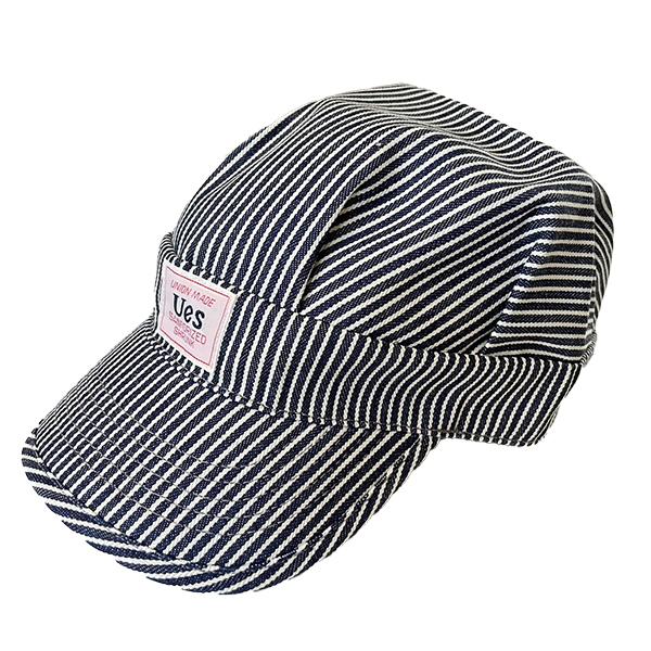 UES（ウエス） ワークキャップ 82W ヒッコリー 帽子 CAP アメカジ 定番