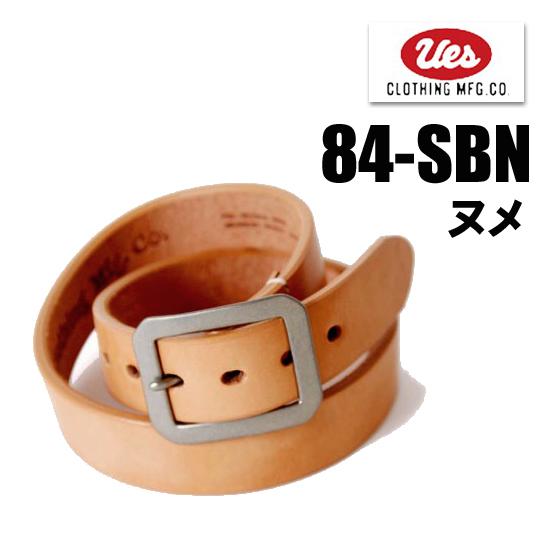 UES ウエス ベルト 84-SB スクエアバックル レザーベルト