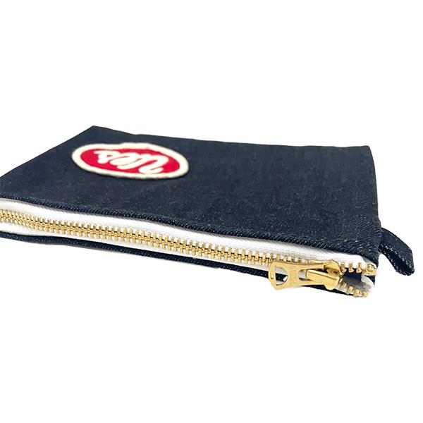 UES ウエス ペンケース 891305 ZIP ミニ ポーチ 小物入れ トラベルポーチ デニム インディゴ 経年変化 アメカジ メンズ ユニセックス 文房具 印鑑 定番 | UES | 16