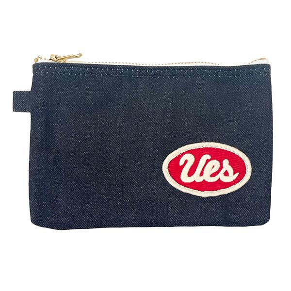 UES ウエス ペンケース 891305 ZIP ミニ ポーチ 小物入れ トラベルポーチ デニム インディゴ 経年変化 アメカジ メンズ ユニセックス 文房具 印鑑 定番 | UES | 12