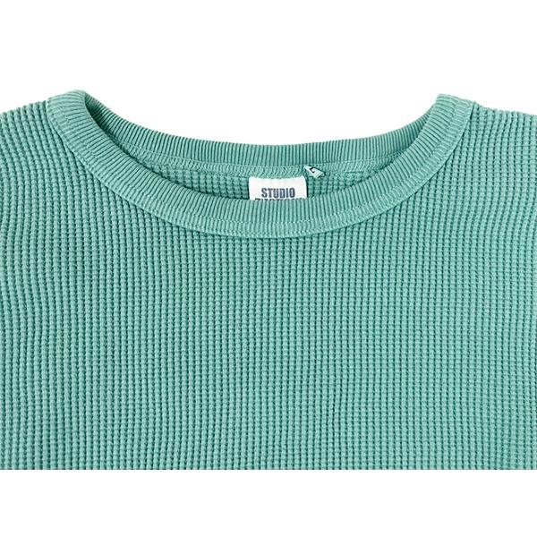 ステュディオ・ダルチザン STUDIO D’ARTISAN ロンT 9936 ヘビーサーマル 長袖 Ｔシャツ 無地 ワッフル 保温性 メンズ アメカジ  新作 2025年 秋冬 日本製 | STUDIO D'ARTISAN | 13