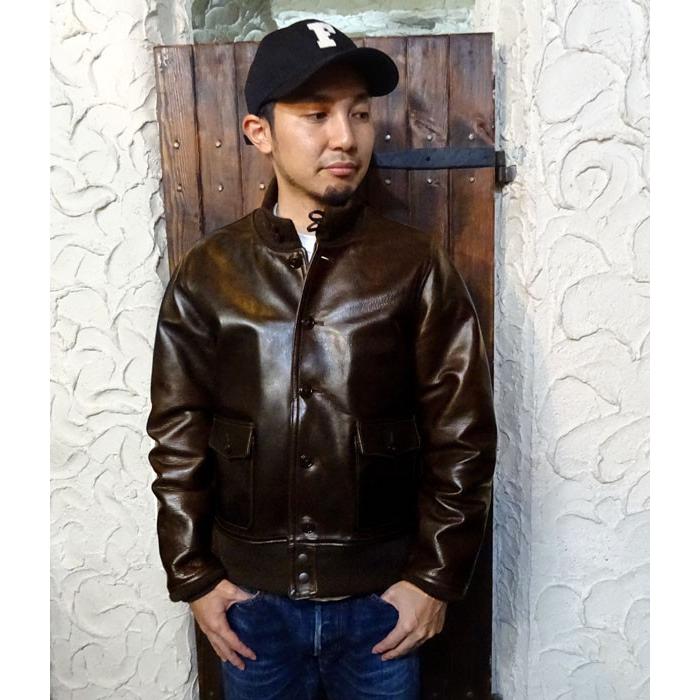 Y'2LEATHER ワイツーレザー A-1 ハンドオイルホース ジャケット Y'2LEATHER ワイツーレザー A-1 ハンドオイルホース ジャケット
