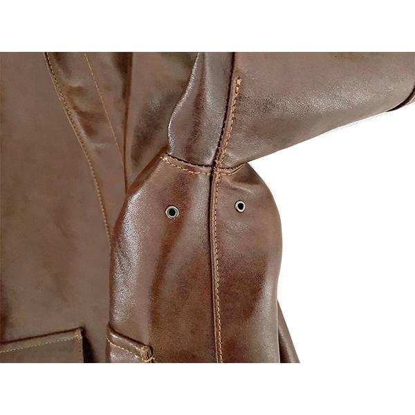 Y'2 LEATHER ワイツーレザー フライトジャケット A-2 PULL UP HORSE プルアップレザー 馬革 アメカジ バイカー ミリタリー メンズ |  | 14