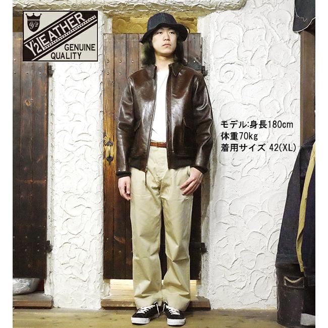 80s A-2 レザーフライトジャケット　本革　短丈　早い者勝ち⭕️ main_37251.jpg?version=