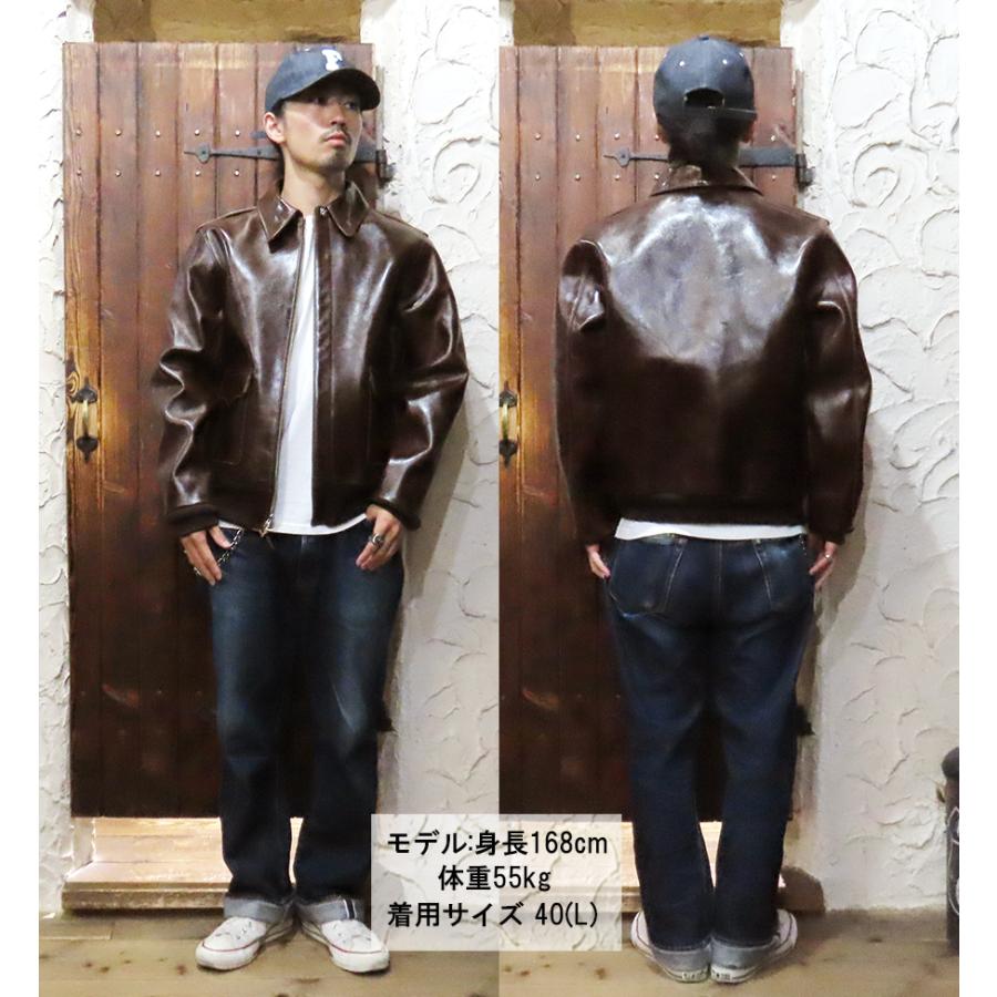 Y'2 LEATHER ワイツーレザー フライトジャケット A-2 PULL UP